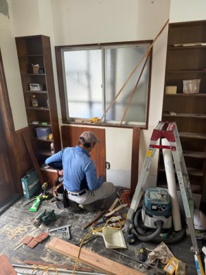 先ずは解体からスタート♬