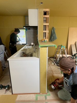 キッチン取付